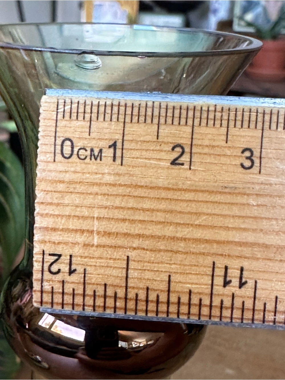 Pair of Vintage Krosno Poland Hand-Blown Smoky Glass Candlestick Holders - Picture 3 of 4